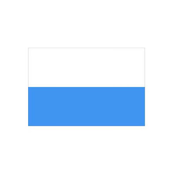 Stein HGS Länderflagge San Marino (ohne Wappen), 300 x 120 cm (Hochformat), mit Kunststoff-Karabiner, FlagTop 160 g/m², für Fahnenmasten 7 m, ohne Hohlsaum, 27509