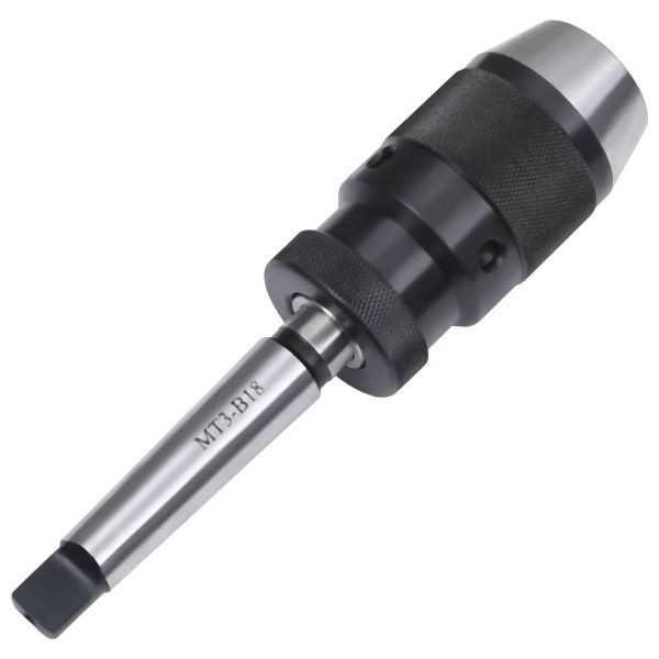 vidaXL Schnellspannbohrfutter MT3-B18 mit 16 mm Spannbereich, 146697