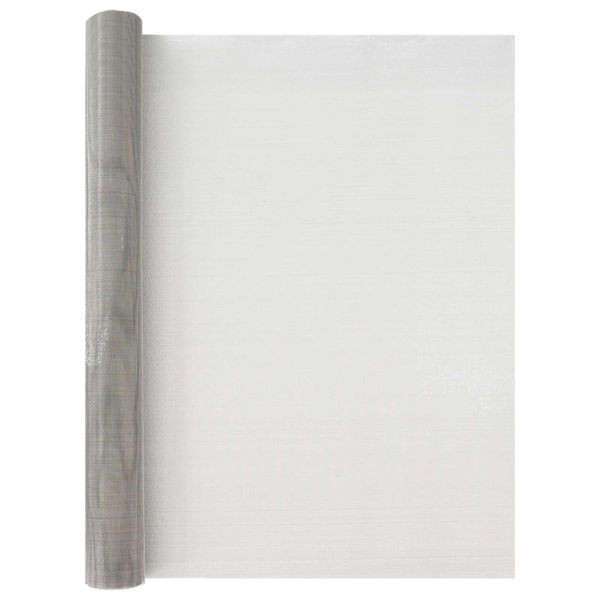 vidaXL Mesh Bildschirm 80 x 2000 cm 20 Mesh Edelstahl 201 Silber, 42039538
