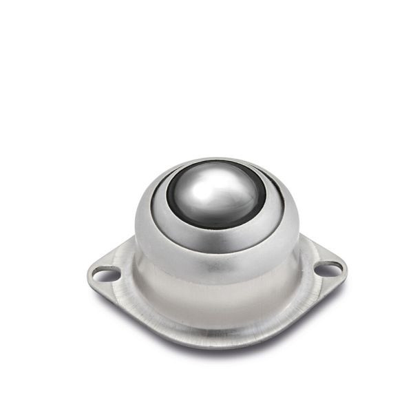 Torwegge Kugelrolle mit Bodenflansch, KR-U3-25, 0014756