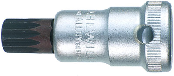STAHLWILLE 12,5 mm (1/2") Schraubendrehereinsatz Nr.3004 Länge 55 mm, 03230012