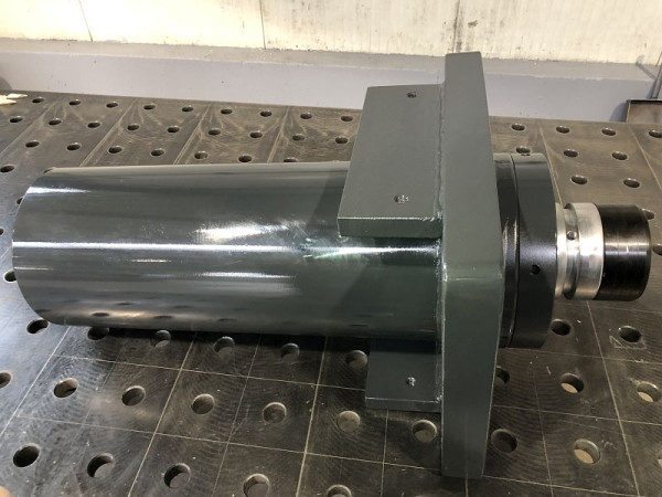Tigermetal Hydraulikzylinder doppeltwirkender Hub doppelwirkend, 400 mm, Druckkraft: 60 Tonnen, HZ60-400