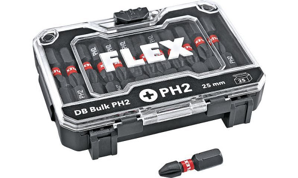 FLEX Bit DB Bulk PH2, Bitset, Länge: 25 mm 530489, 4030293243316