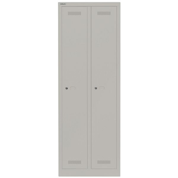 Bisley Garderobenschrank Monobloc™, 2 Abteile je 1 Fach, 667 york, ML06D1667