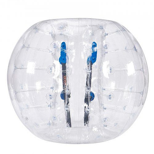 VEVOR Aufblasbarer Bump Ball Bumper Stoßball 1,5 m x 1,2 m, Transparenter Aufblasbarer Bumper Ball, CRKCQPPQZJ5YMDS88V0