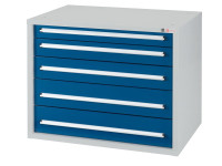 Produktbild von Dringenberg Schubladenschrank B7 800/5, Teilauszug, ohne Platte, 033458-7035-5010 Dringenberg Schubladenschrank B7 800/5, Teilauszug, ohne Platte, 033458-7035-5010