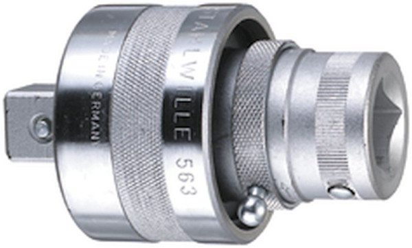 STAHLWILLE 20 mm (3/4") Aufsteckknarre Nr.563 Länge 105,5 mm, 15140000