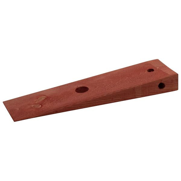Dönges Rüstholz EGS, rot lasiert Holzkeil 5 x 12 x 45 cm, 135165