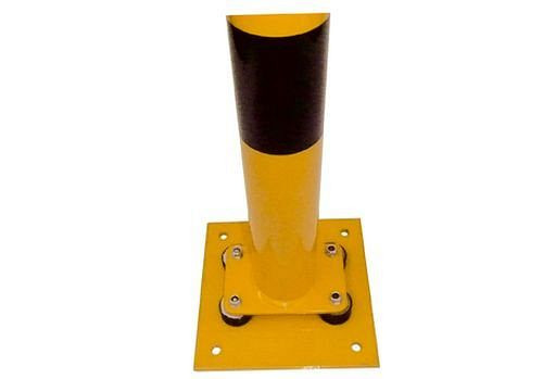 Schake Neigbarer Absperrpfosten verzinkt, dm 89 mm, Höhe 1000 mm, 249367