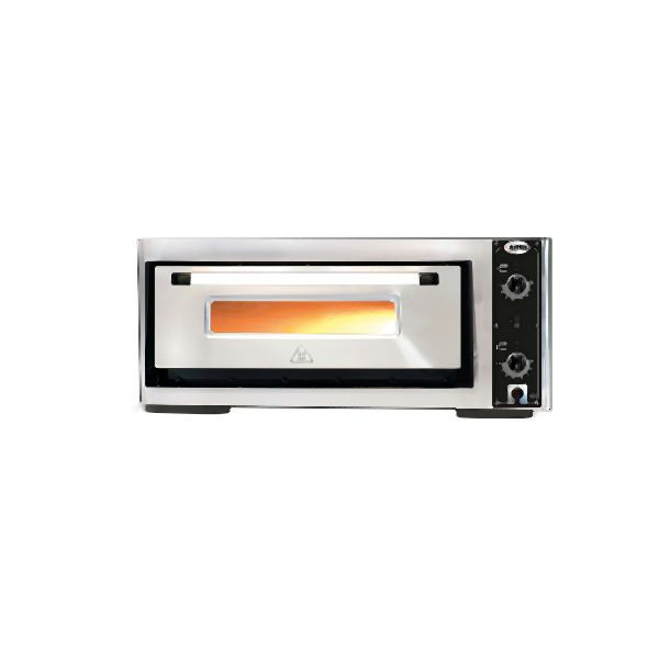 GMG Pizzaofen PF5050 EN elektrisch - 4x Ø25cm, 4 kW, 3NAC, 400V - Edelstahl 1 Backkammer, PF5050EN