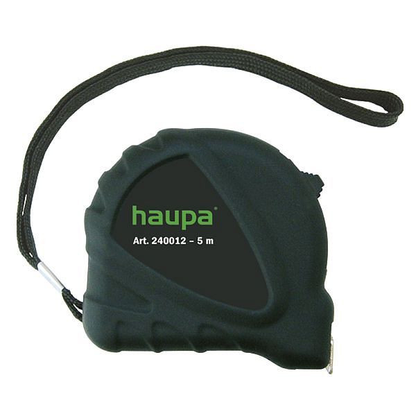 Haupa Maßband 5 m lang, mit Handschlaufe, 240012, 4011923085407