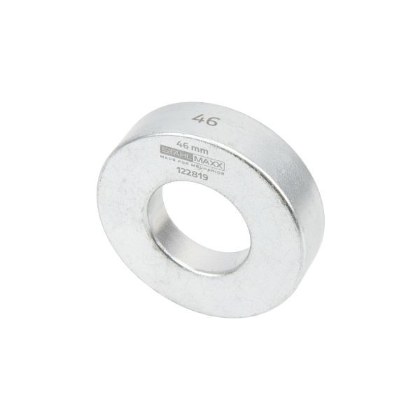 Stahlmaxx Druckstück, rund, flach, 46 mm, für Lager, Buchsen, Dichtringe, XXL-122819