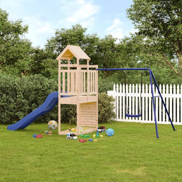 vidaXL Spielturm Massivholz Kiefer, 3155903, 8720845757359