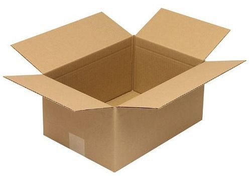 TransPak Wellpapp-Faltkarton 1-wellig, Innenmaß 325 x 230 x 160 mm, Format A4, Qualität 1.20B, VE: 50 Stück, 299253