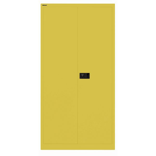 Bisley Flügeltürenschrank UNIVERSAL, 3 Fachböden für 4 Ordnerhöhen, 677 tickleweed, Belastbarkeit: 80kg je Fachboden, E722A03G677