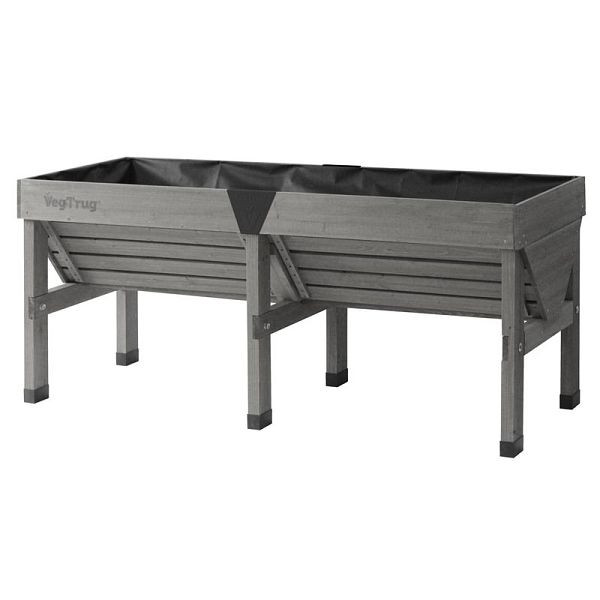 VegTrug Klassik V2 Hochbeet 1,8m 183x76x80 cm, grey wash, 1282