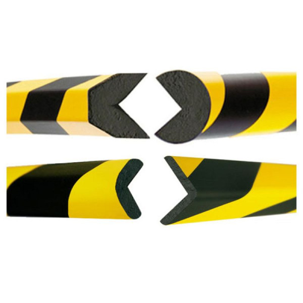 Stein HGS Kantenschutz -Safe-, Winkel 30/30mm, verkehrsgelb (RAL 1023)/schwarz, magnetisch, 12808