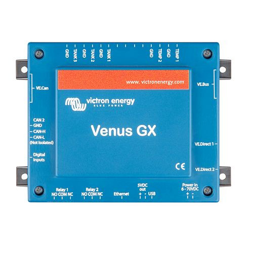 Victron Energy Ferneingabegerät Venus GX, VE Direct und BMV anschließbar, 1-67-011755, BPP900400100