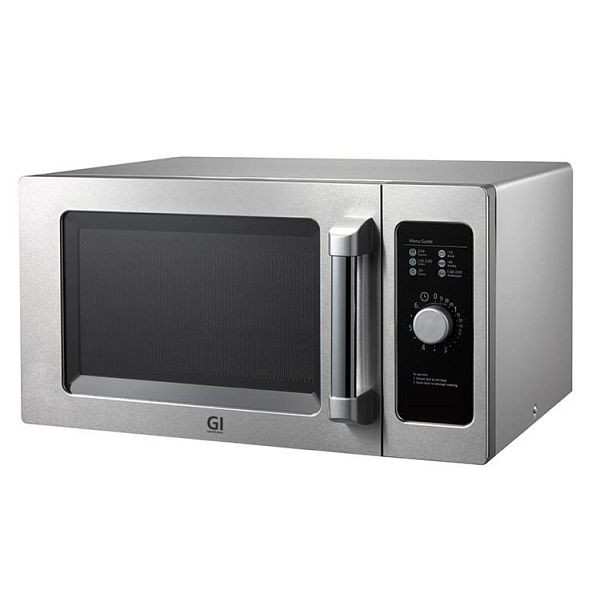 Gastro-Inox manuelle 25 Liter Mikrowelle 1000W, 101.302