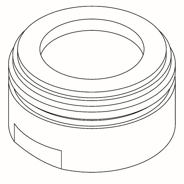 KWC Luftsprudler, M24x1, 6 l/min, VE: 10 Stück, 2000104691