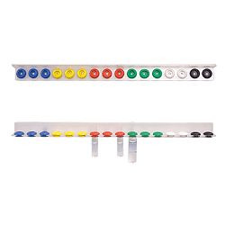 SÖHNGEN Varioflex-Ampullenschiene, Kunststoff, einreihig, für 16 Ampullen, 0101027