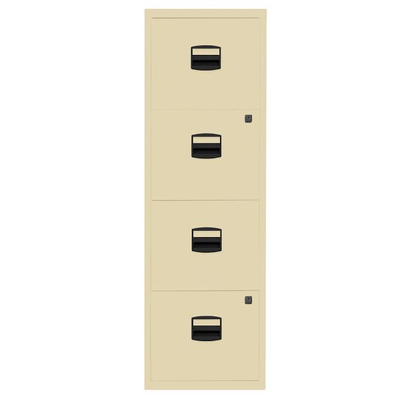 Bisley Home Hängeregistraturschrank PFA, 4 HR-Schubladen, 606 creme, PFA4F606