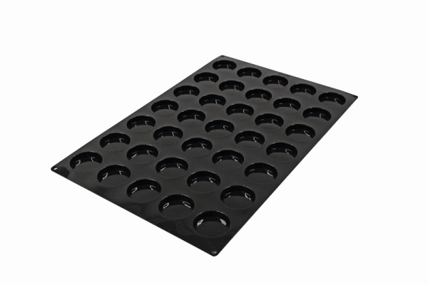 Schneider Silikon-Backform 600 x 400 mm, Florentiner, 35 x 33,5 ml, Ø 60 mm, Höhe: 12 mm, 115339