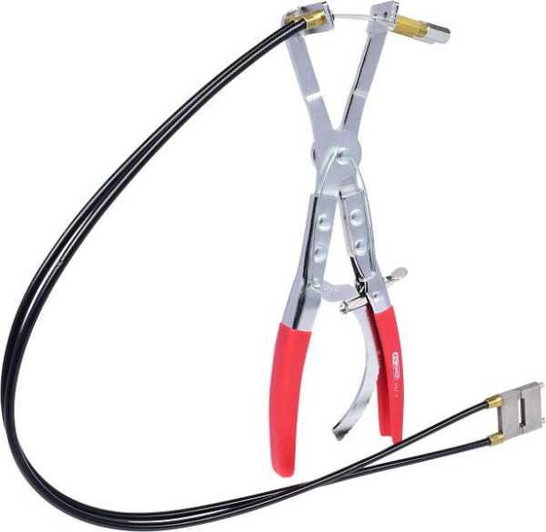 KS Tools Schlauchschellenzange mit Doppelbowdenzug, 600mm, 115.1065