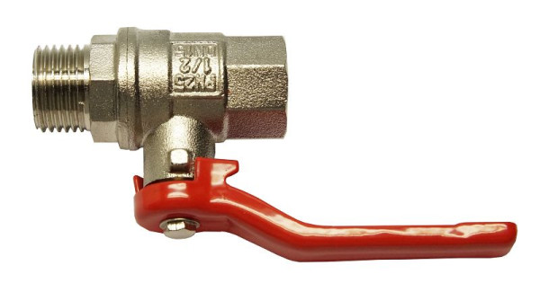 AEROTEC Kugelhahn 1/2 Zoll - IG-AG, 20.4003.90-PS, 4260695510765