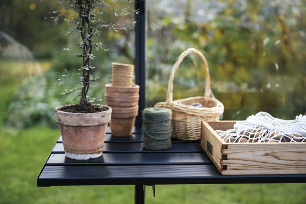 Juliana Klappbarer Lamellentisch - 3 Sektionen - 212 x 55 cm, F04319