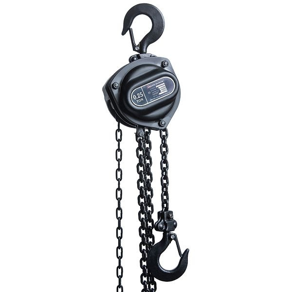 DELTA BLACK® Stirnradkettenzug, 0,25t mit 10m Hubhöhe, DB.0.064002510