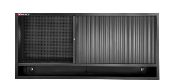 Facom JLS3 DREIFACHER AUFSATZSCHRANK MIT ROLLLADEN SCHWARZ, JLS3-MHTRBS
