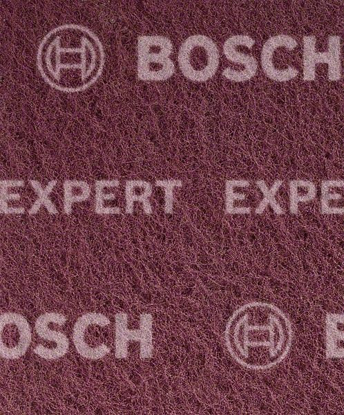 Bosch EXPERT N880 Vliespad zum Handschleifen, 115 x 140 mm, Allzweck, 2-teilig, VE: 20 Stück, 2608901220