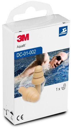 3M E-A-R AquaFit Schwimm-Gehörschutzstöpsel für Erwachsene, VE: 12 Paar, 7000103774
