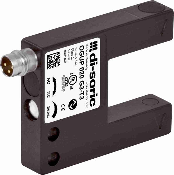 di-soric OGUP 020 G3-T3 Hochleistungs-Gabellichtschranke, Gabelweite 20 mm, 210991