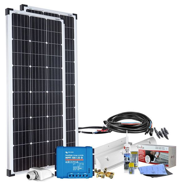 Offgridtec mPremium+ L 200W 12V MPPT Caravan Solaranlage, 4-01-012420