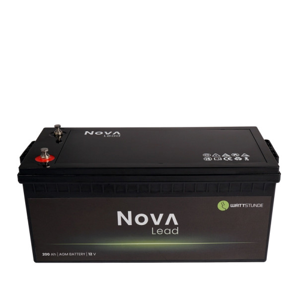WATTSTUNDE Akku NOVA Lead 200Ah AGM, 501-55004, 4251190114756