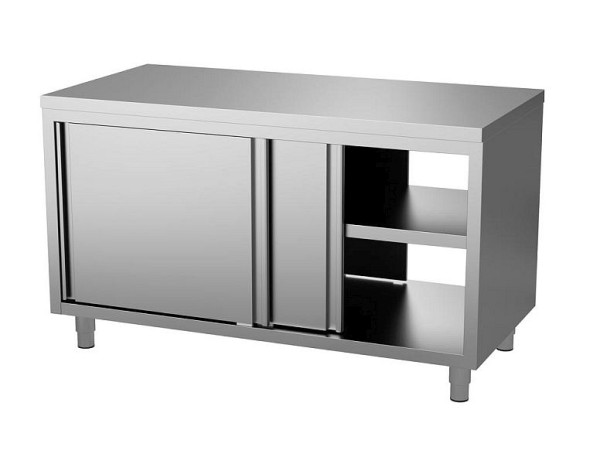Unninox Europe Wärmeschrank mit Durchreiche 1200x700x850 mm (BxTxH), WT-1207085-2S