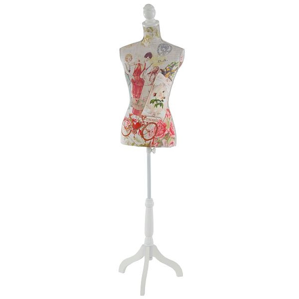 Mendler Schneiderpuppe T222, Schaufensterpuppe Torso weiblich, Fiberglas, Frauen, 35632