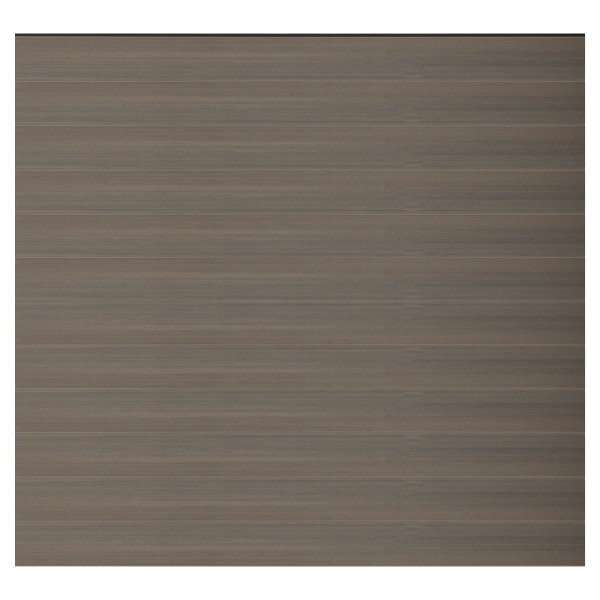 T&J ELSKOP-Serie Zaunset, WPC-Steckzaunsystem, 1790 x 1760 mm, GRAU-coextrudiert, 12 Zaunlamellen, 44520