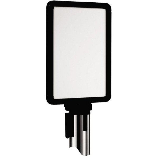 Stein HGS Alu-Wechselrahmen für Beltrac "Infinity" oder "Extend" feststehend, schwarz, A3 Hochformat, 11423-sw-a3h