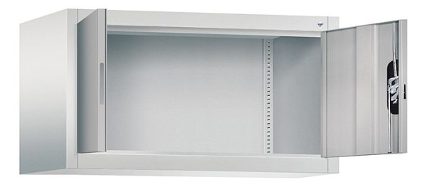 C+P Aufsatzschrank Acurado, H500xB930xT500mm, Farbe: Lichtgrau / Weißaluminium, Muldengriff, 9284-000 S10204