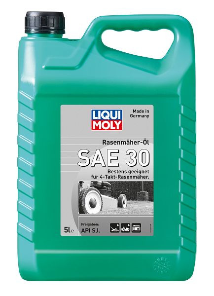 LIQUI MOLY Rasenmäher-Öl SAE 30, VE: 4 Stück à 5 Liter, 1266