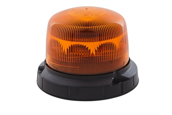 HELLA LED-Rundumkennleuchte, RotaLED Compact, 12/24V, gelb, Rohrstutzen, flexibel, 2RL 014 979-031