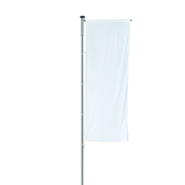 Stein HGS Fahnenmast INOX A, Höhe über Flur 7000 mm, 102 mm Basis-Mastdurchmesser, ohne Kipphalterung, 62054.0025