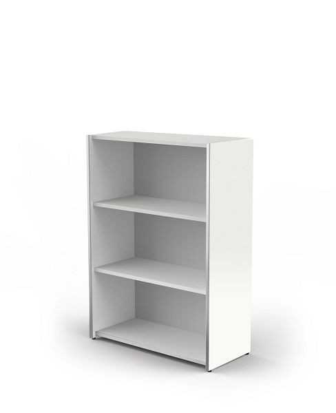 Kerkmann Einzelregal breit, 3 OH, fresh, B 800 x T 380 x H 1100 mm, Weiß, (Montage), 13445310-1