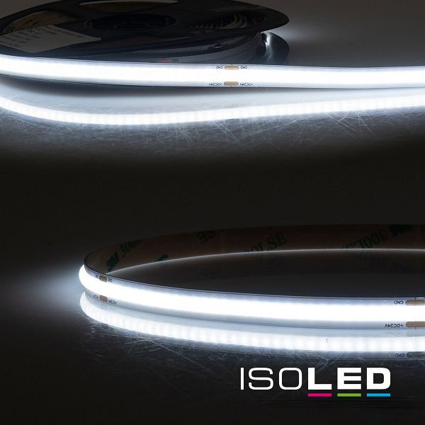 ISOLED LED COB965 Linear Flexband, 24V DC, 8W, IP20, 6500K, 5m Rolle, 480 LED/m, 115777