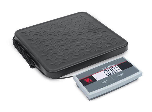 OHAUS Versandwaage i-C31M75R EU, Wägekapazität 75 kg, Ablesbarkeit beim Wiegen 50 g, Plattformgröße: 319 x 329 mm, 30809912