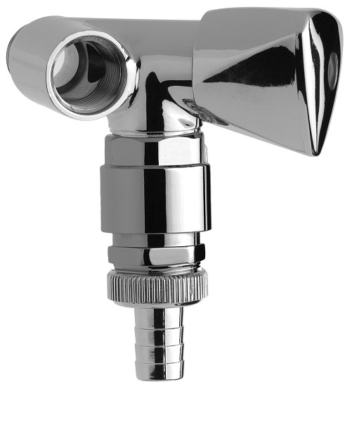 Benkiser Geräteventil 1/2 Zoll Zapfstelle Zoll, mit Rückflussverhinderer, Schlauchverschraubung 3/4 Zoll, mit Rohrbelüfter, 7271250