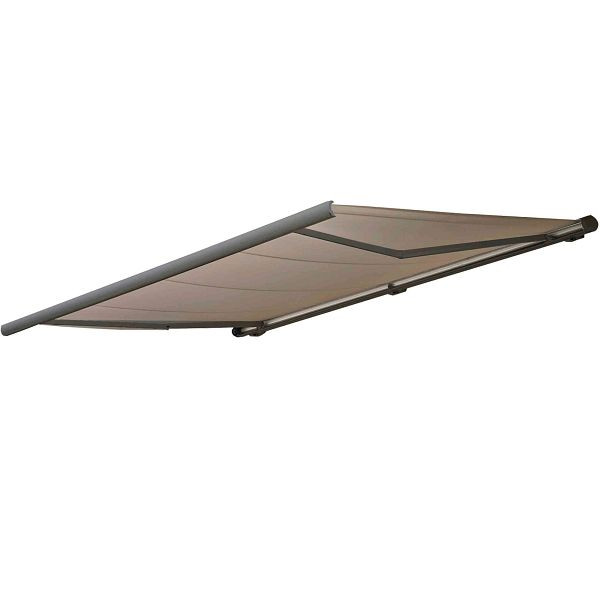 Mendler Ersatz-Bezug für Markise T122, Vollkassette Ersatzbezug Sonnenschutz 4x3m, Polyester sand, 76516